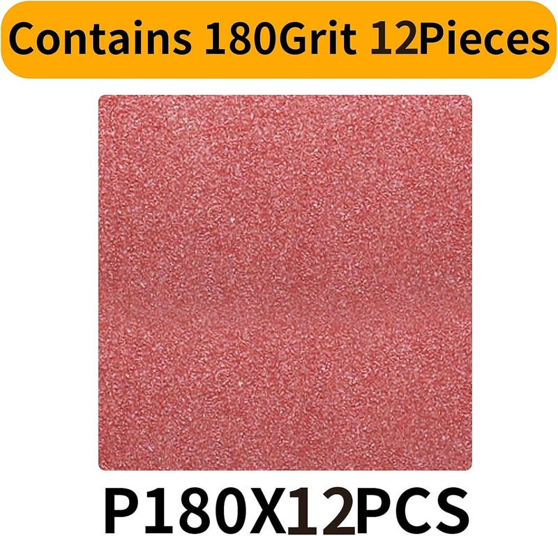 POTUINOM 3 x 21 Inch Sanding Belts 180 Grits - 12 Pack Sanding Belt Aluminum Oxide Belt Sander Belts,Best for Sanding Wood,Metal and Paint - Image 3
